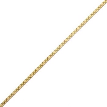 14 kt Venezia Guld halskæde, 50 cm og 0,8 mm