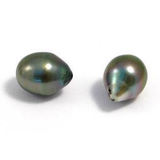 Tahiti perler dråpeformede 11-12 mm