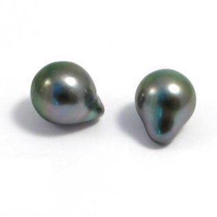 Tahiti perler dråpeformede 9-10 mm