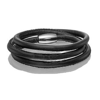 Læderarmbånd med magnetlås, fra Blicher Fuglsang