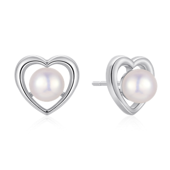 Sølv creoler, fra Støvring Design