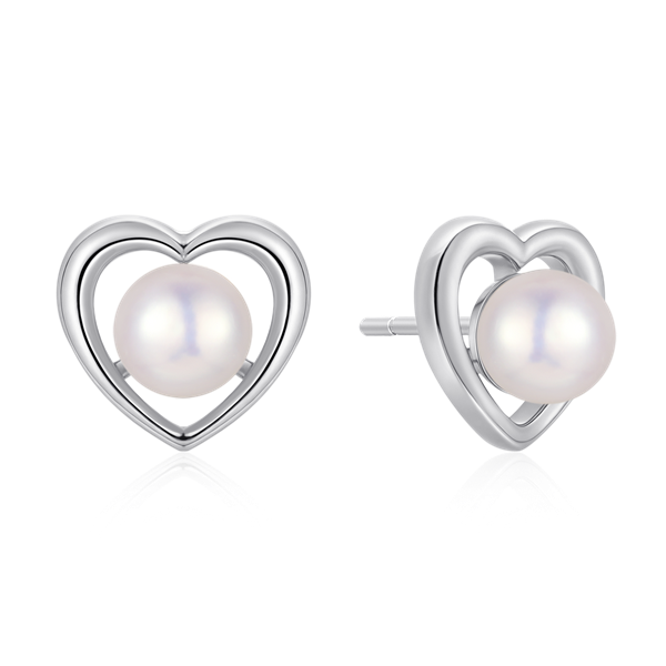 Sølv creoler, fra Støvring Design