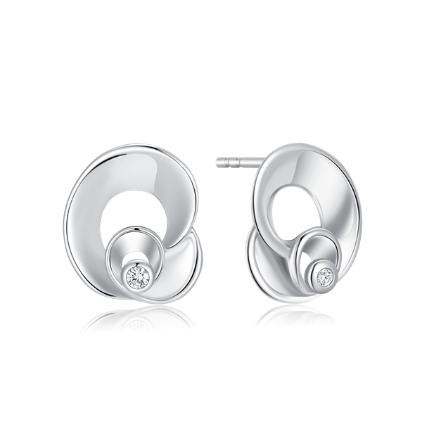 Sølv ørestikker, fra Støvring Design