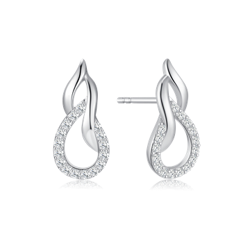 Sølv ørestikker, fra Støvring Design