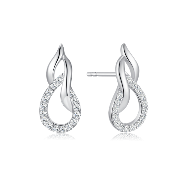 Sølv ørestikker, fra Støvring Design