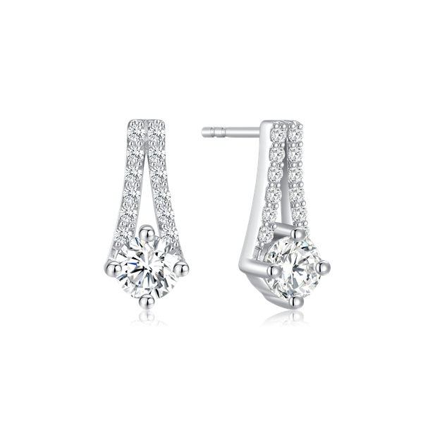 Sølv ørestikker, fra Støvring Design