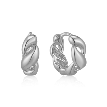 Sølv creoler, fra Støvring Design