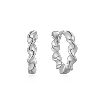 Sølv creoler, fra Støvring Design