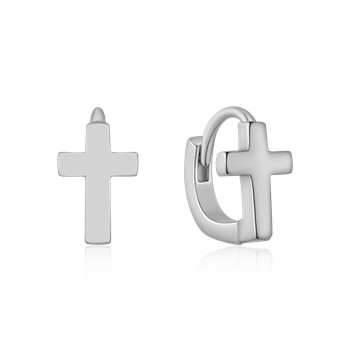 Sølv creoler, fra Støvring Design