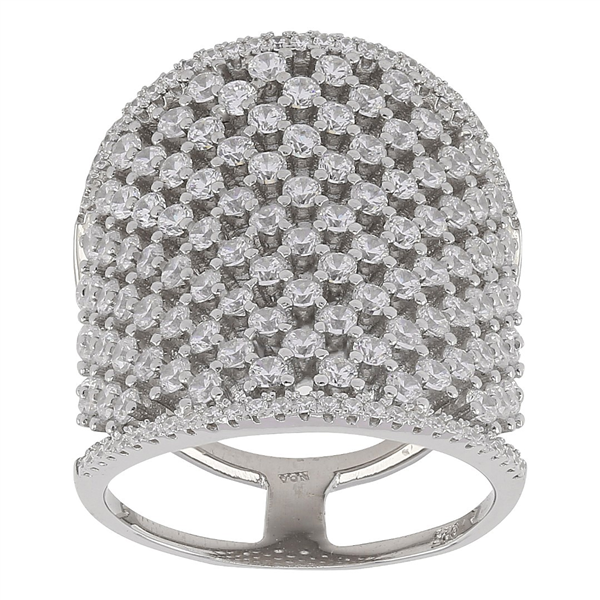 Rhd. sølv ring ALAINENOR cz. 24mm* Str.48, fra Joanli Nor