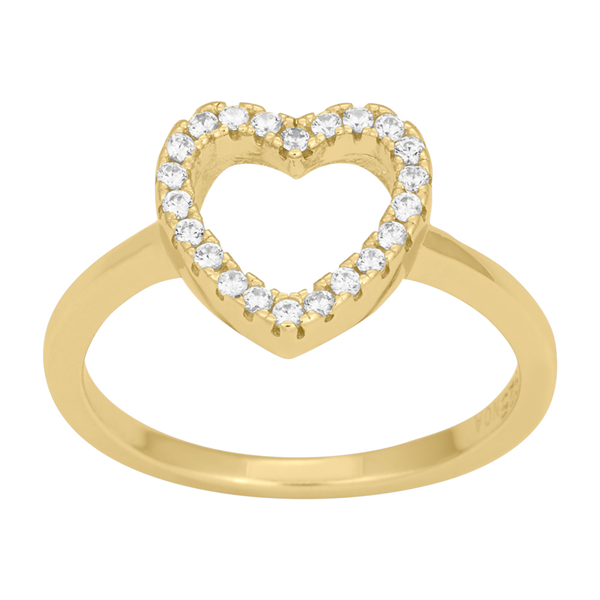 Fg. sølv ring AIDANOR med hjerte 11mm Str.50, fra Joanli Nor