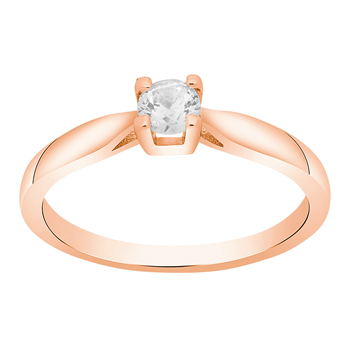 SWAROVSKI rofg. sølvring AMELIANOR 5,5mm Str.60, fra Joanli Nor