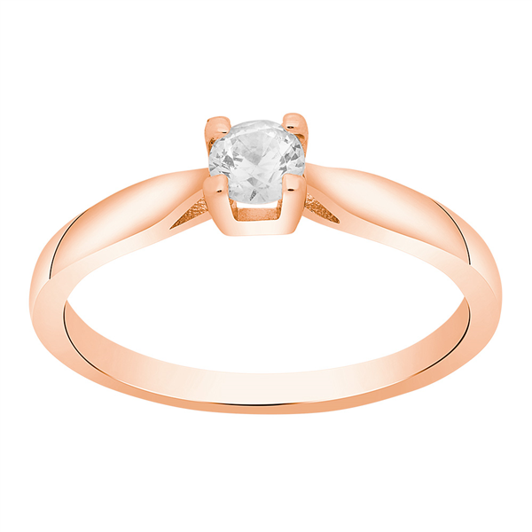 SWAROVSKI rofg. sølvring AMELIANOR 5,5mm Str.50, fra Joanli Nor