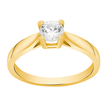 SWAROVSKI fg. sølvring AMELIANOR 7,5mm Str.60, fra Joanli Nor