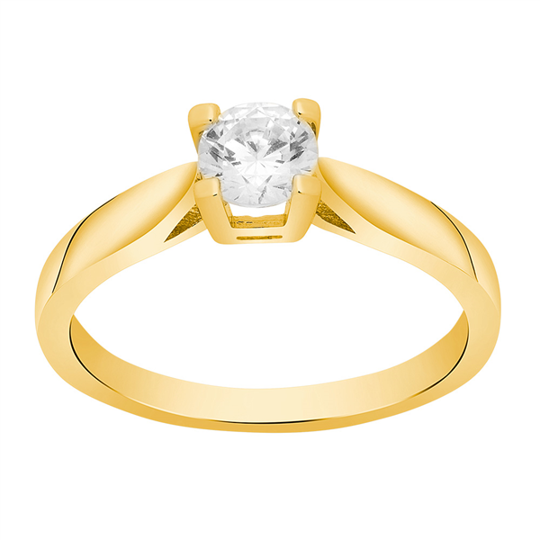 SWAROVSKI fg. sølvring AMELIANOR 7,5mm Str.52, fra Joanli Nor