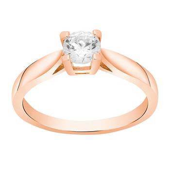 SWAROVSKI rofg. sølvring AMELIANOR 7,5mm Str.60, fra Joanli Nor
