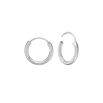 SØLV CREOL 16 MM TRÅD 2 MM TRÅD M/VIPPEL, fra Aagaard