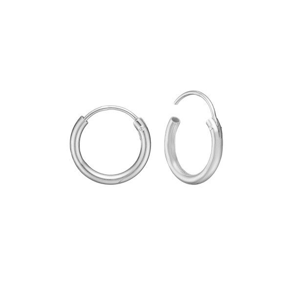 SØLV CREOL 16 MM TRÅD 2 MM TRÅD M/VIPPEL, fra Aagaard