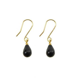 14kt øreringe med spinel Pr.par, fra San - Links of Joy