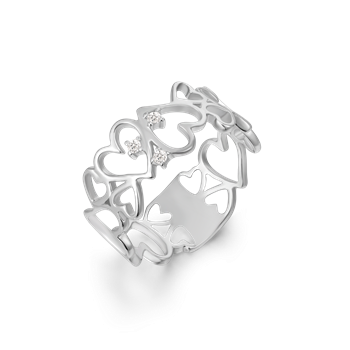 Sølv ring, fra Støvring Design