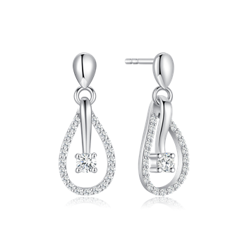 Sølv ørehænger, fra Støvring Design