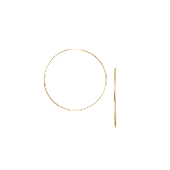 14KT CREOL 20,5MM, TRÅD 1,8MM M/VRIDLÅS, fra Aagaard