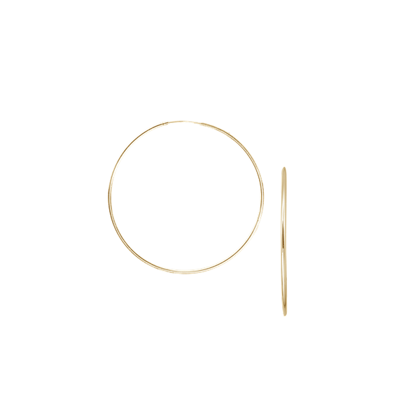 14KT CREOL 20,5MM, TRÅD 1,8MM M/VRIDLÅS, fra Aagaard