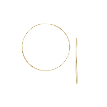 14KT CREOL 40MM, TRÅD 2MM M/VRIDLÅS, fra Aagaard