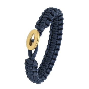 FSTS blåt armbånd m forg lås 06, fra Aagaard