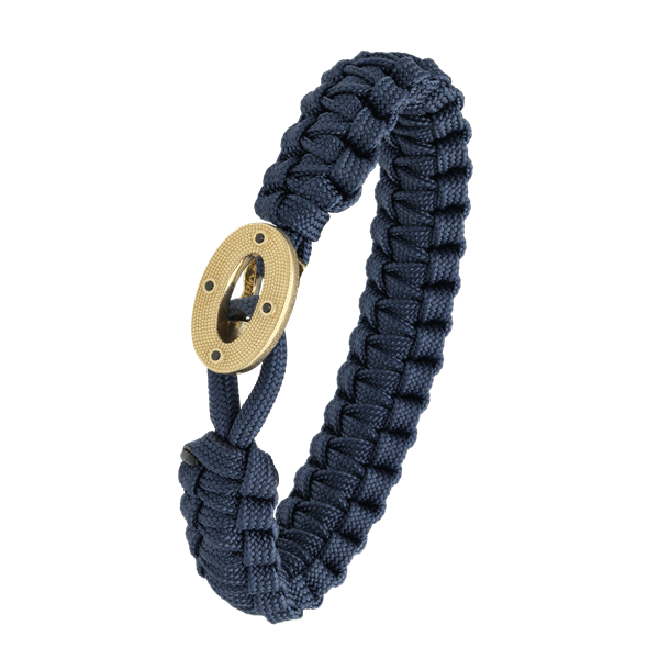 FSTS blåt armbånd m forg lås 07, fra Aagaard