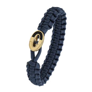 FSTS blåt armbånd m forg lås 08, fra Aagaard