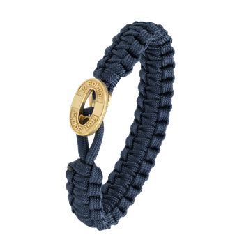 FSTS blåt armbånd m forg lås 10, fra Aagaard