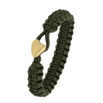 FSTS grønt armbånd m forg lås 05, fra Aagaard