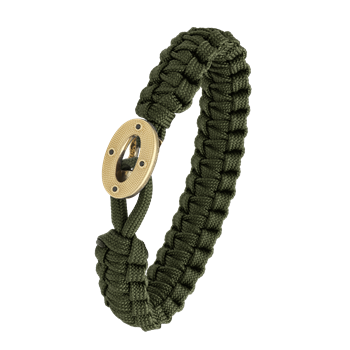 FSTS grønt armbånd m forg lås 07, fra Aagaard