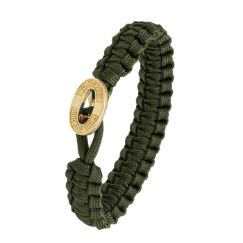 FSTS grønt armbånd m forg lås 10, fra Aagaard