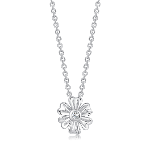 Sølv halskæde, fra Støvring Design