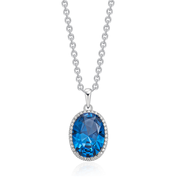 Sølv halskæde, fra Støvring Design