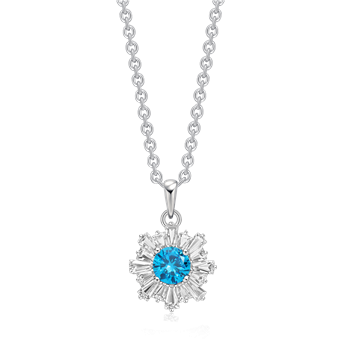 Sølv halskæde, fra Støvring Design