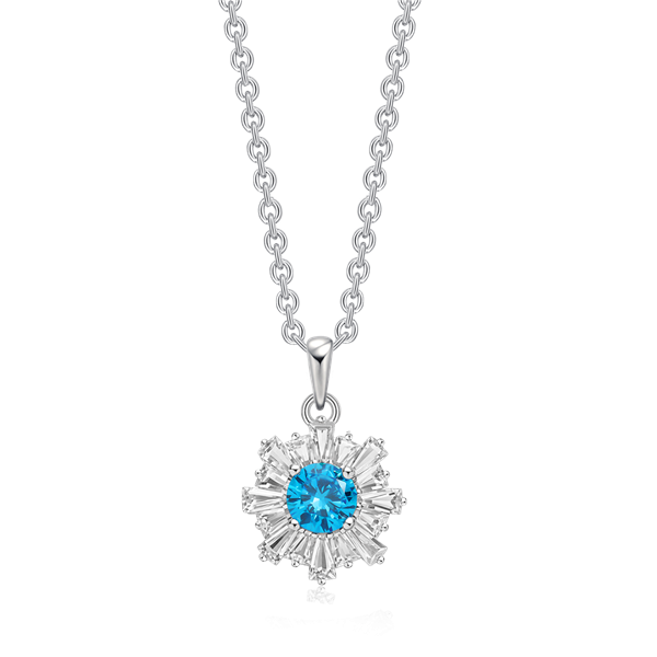 Sølv halskæde, fra Støvring Design