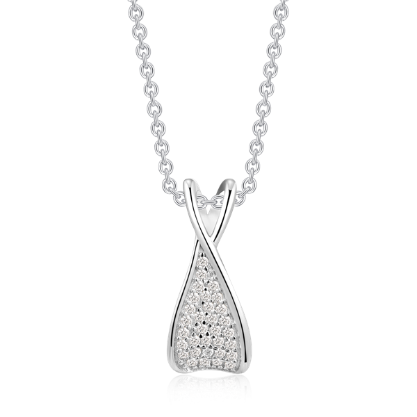 Sølv halskæde, fra Støvring Design