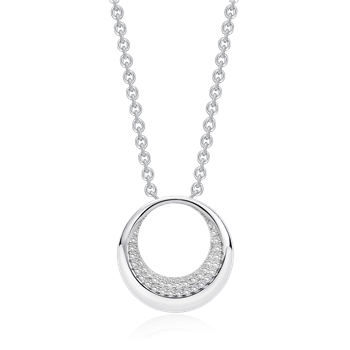 Sølv halskæde, fra Støvring Design