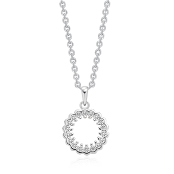 Sølv halskæde, fra Støvring Design