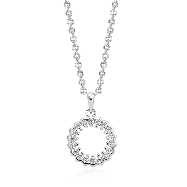 Sølv halskæde, fra Støvring Design