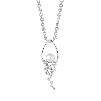 Sølv halskæde, fra Støvring Design