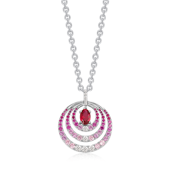 Sølv halskæde, fra Støvring Design