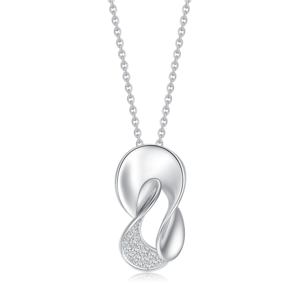 Sølv halskæde, fra Støvring Design