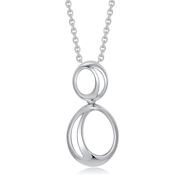 Sølv halskæde, fra Støvring Design