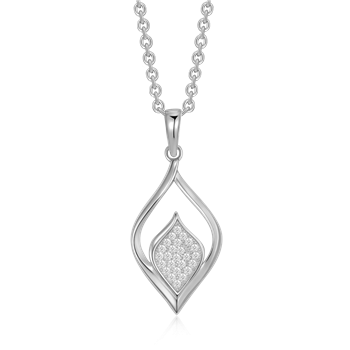 Sølv halskæde, fra Støvring Design