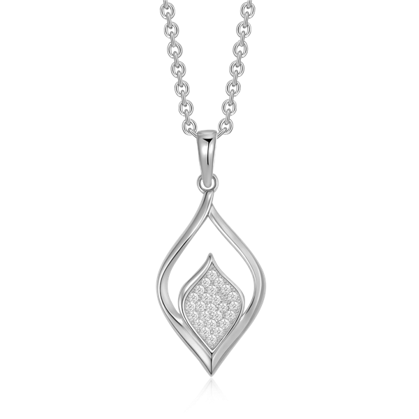 Sølv halskæde, fra Støvring Design