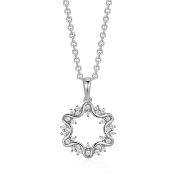 Sølv halskæde, fra Støvring Design